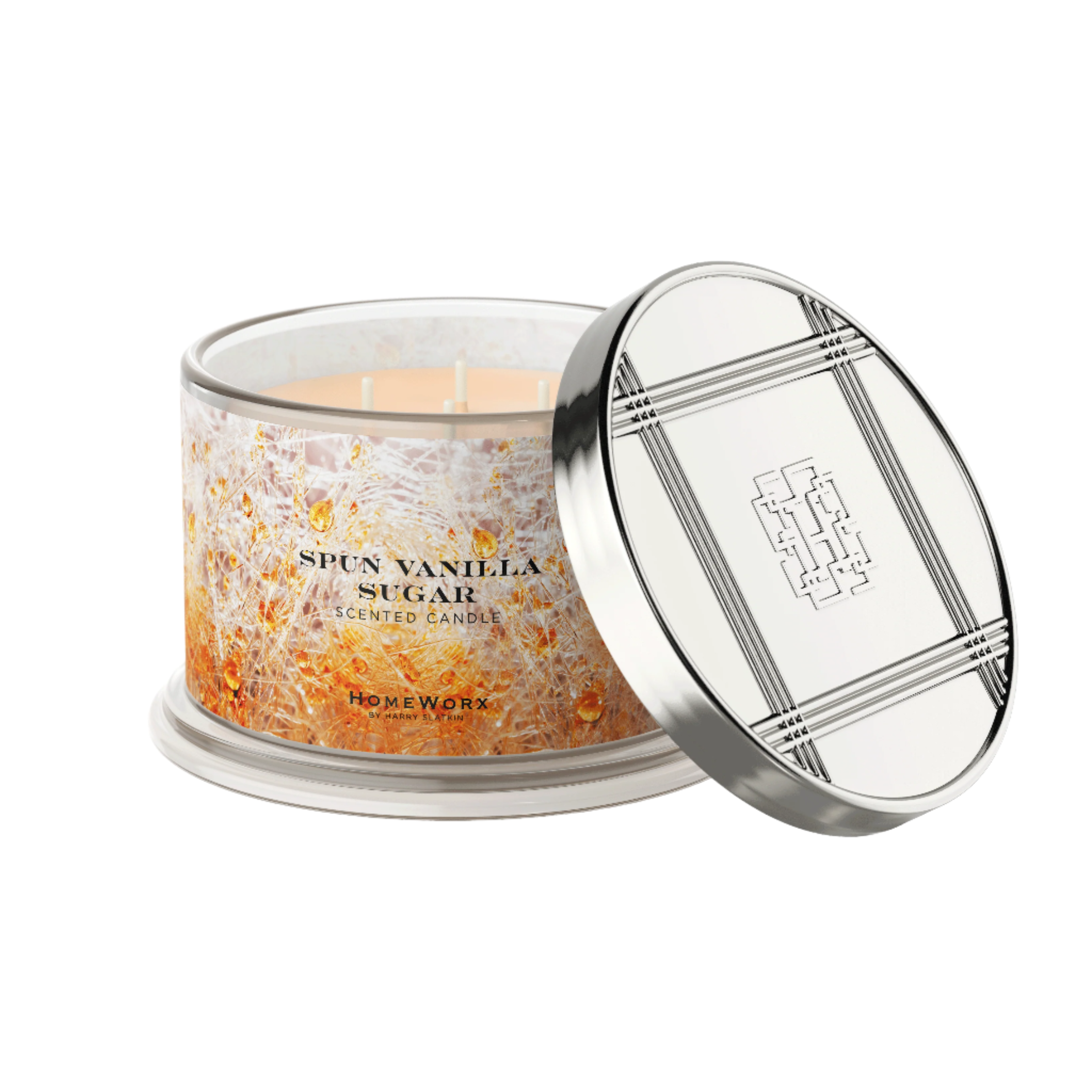 Homeworx candle Cinnamon french Toast by selling Harry Slatkin