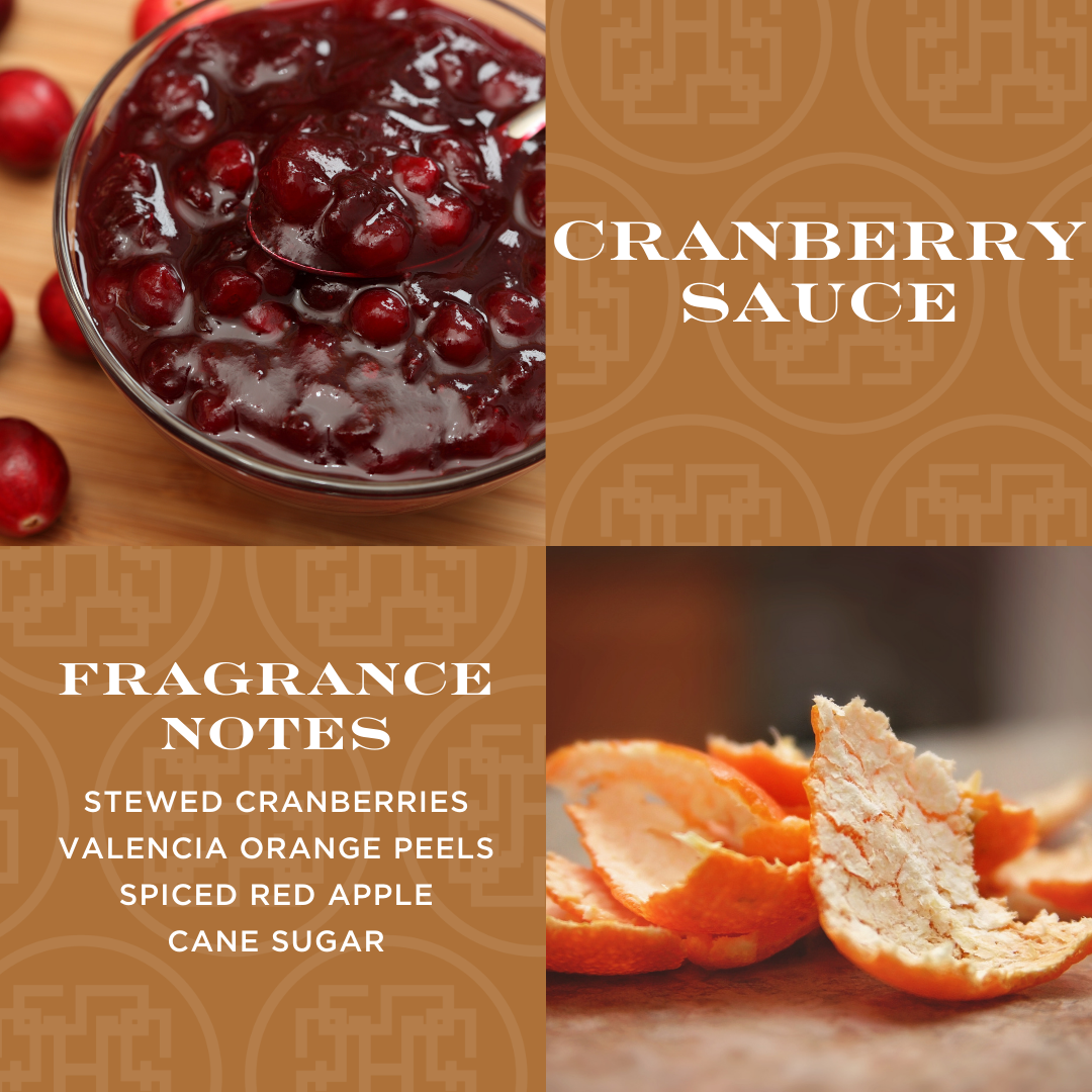 Cranberry Sauce Candle