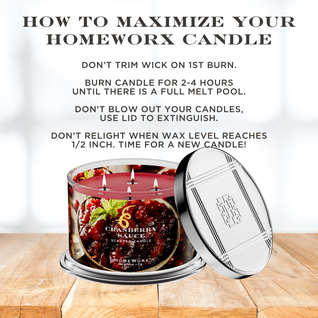 Cranberry Sauce Candle