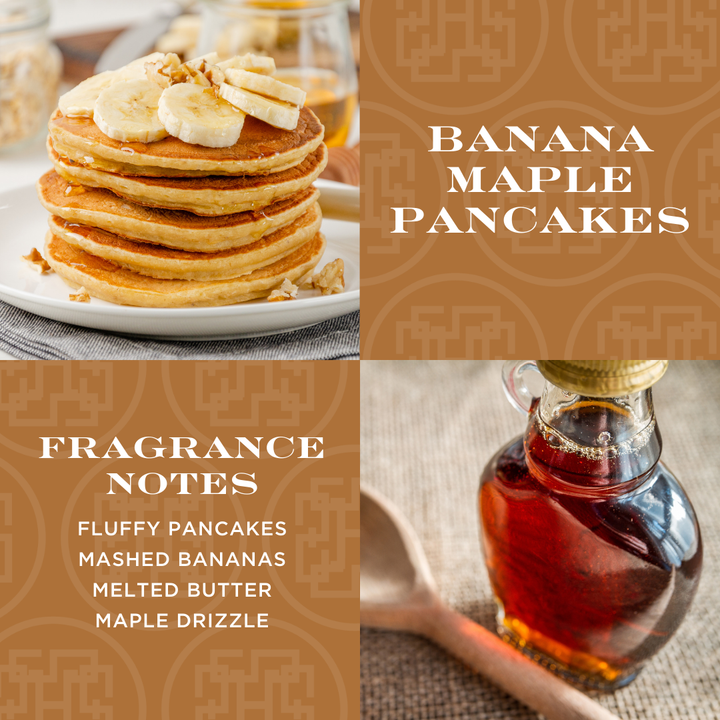 Banana Maple Pancakes