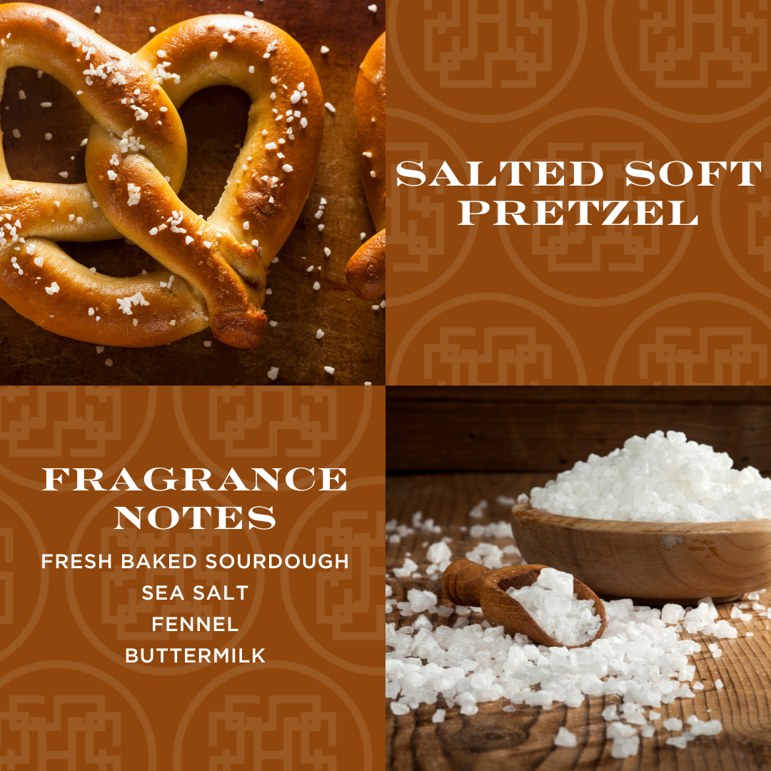 Salted Soft Pretzel Candle
