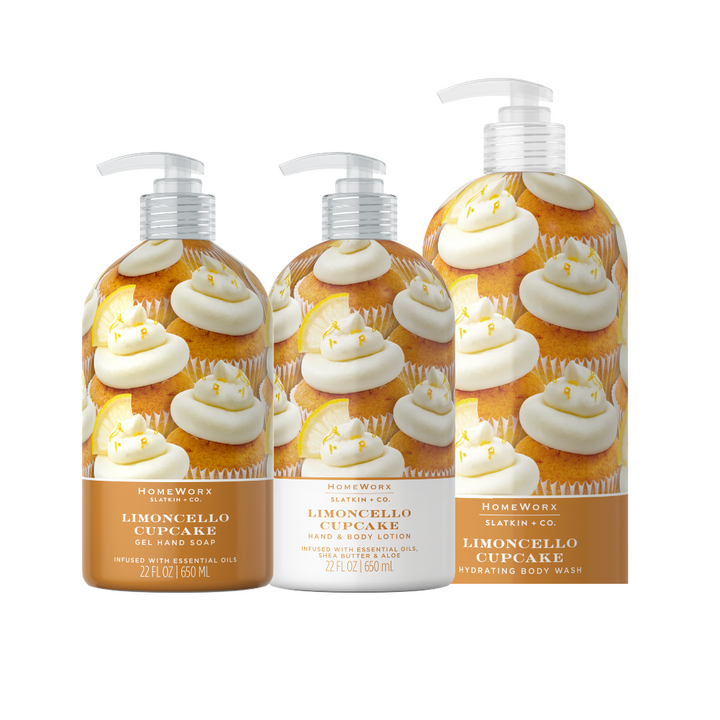 Limoncello Cupcake Body Care Set