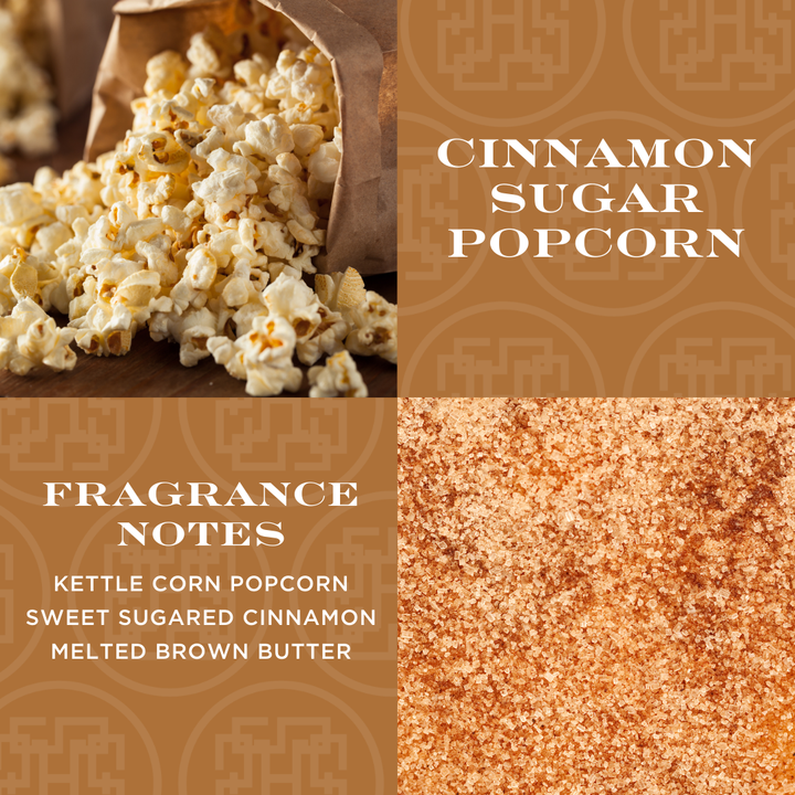 Cinnamon Sugar Popcorn Candle