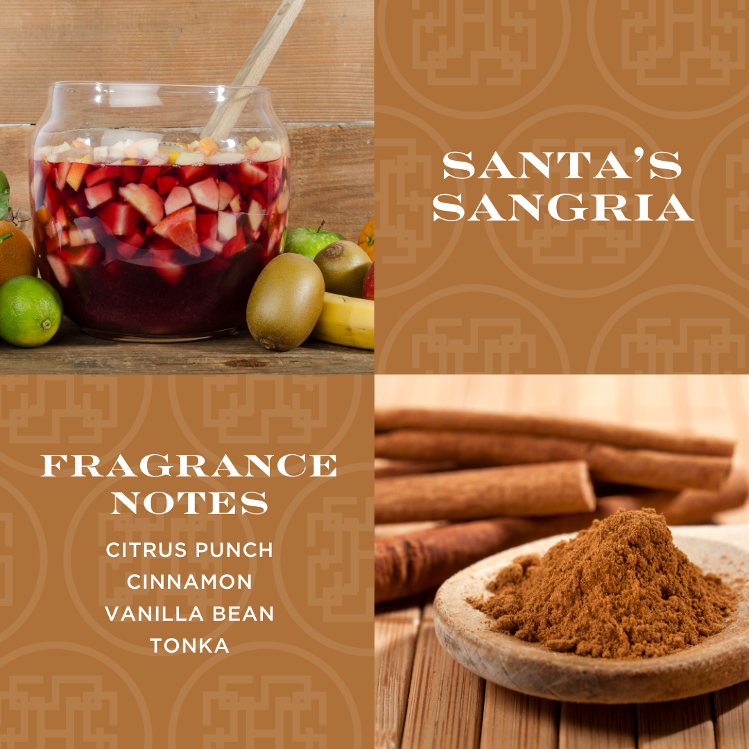 Santa's Sangria Candle