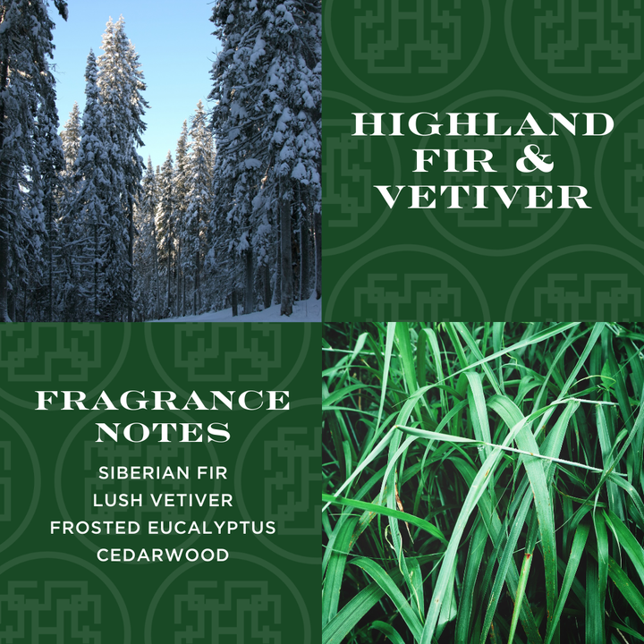 Highland Fir & Vetiver Candle