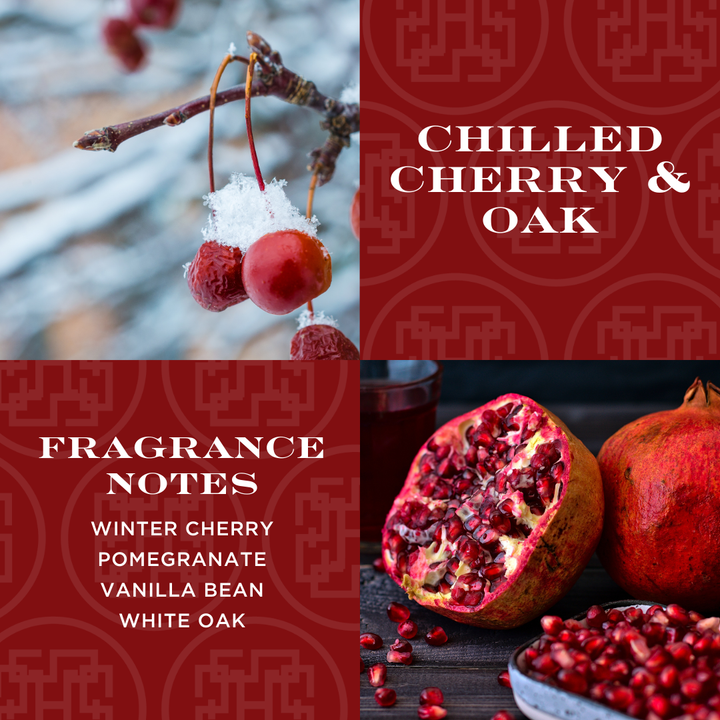 Chilled Cherry & Oak Candle