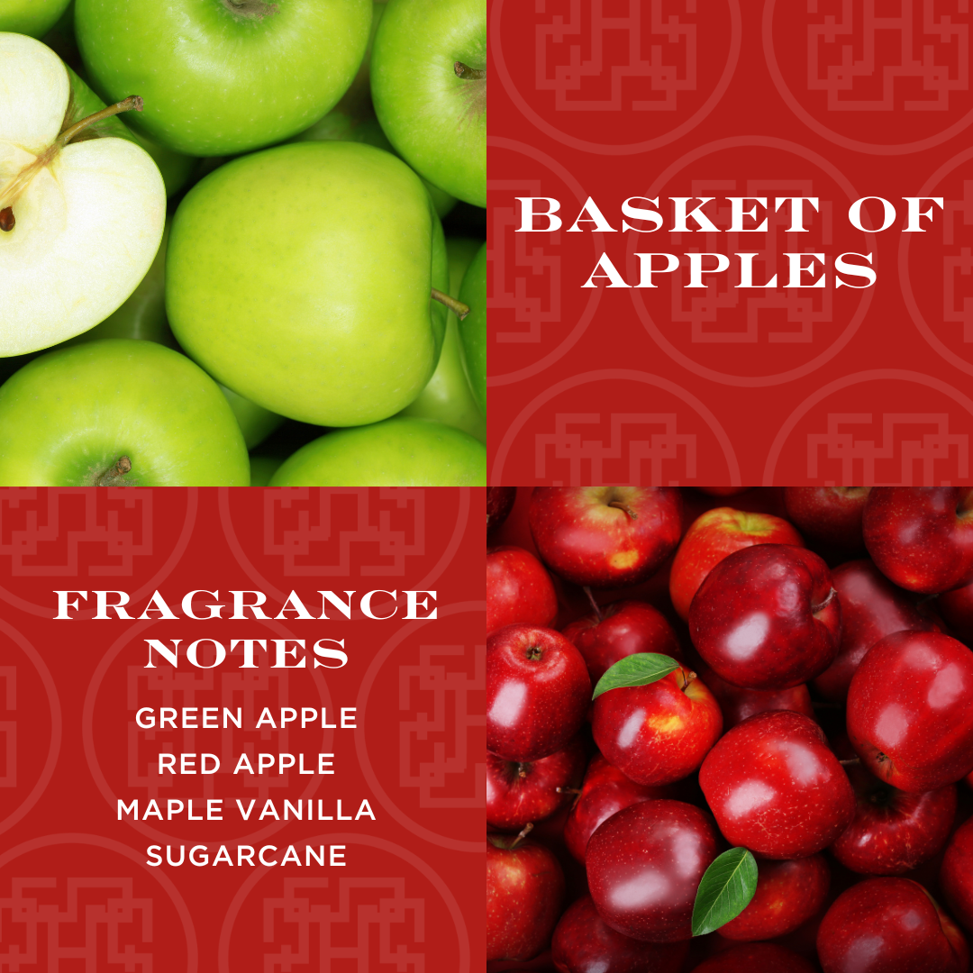 Basket of Apples Candle