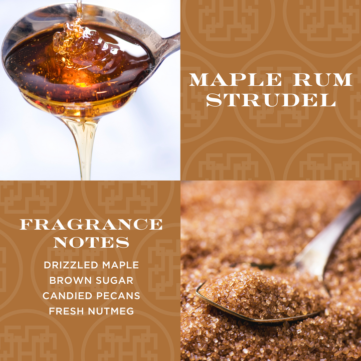 Maple Rum Strudel Set of 4 Diffuser Oil Refills