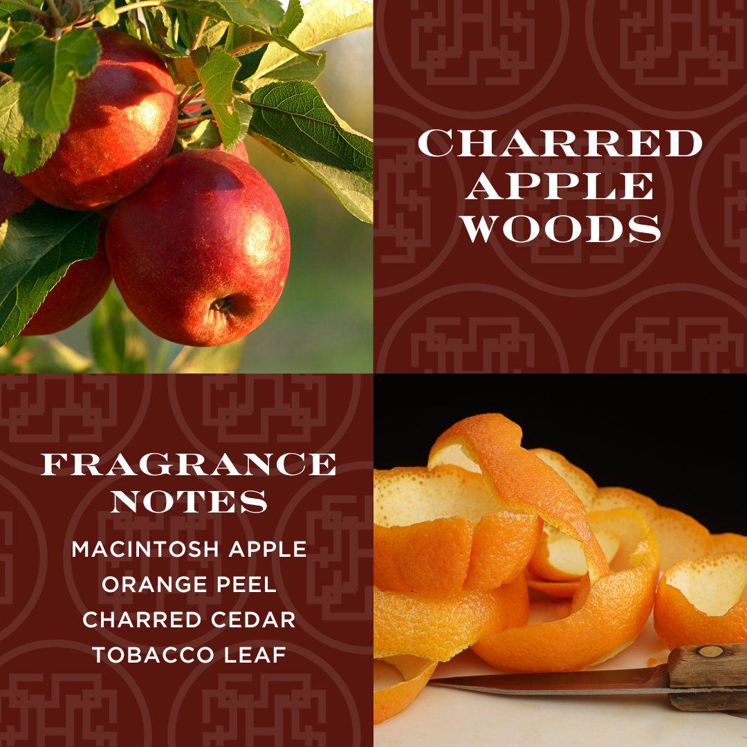 Charred Apple Woods Candle