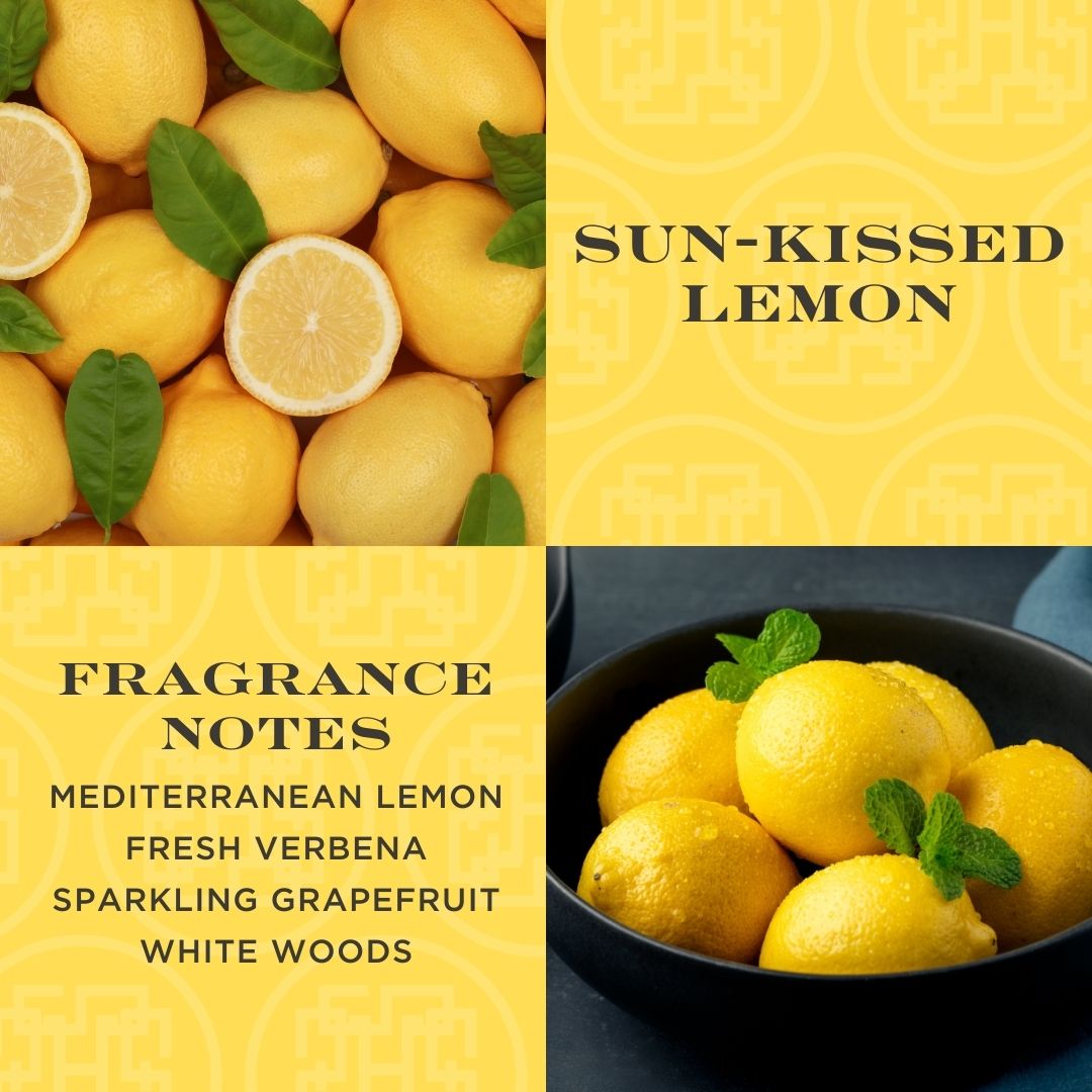 Sun Kissed Lemon 80 oz. 5-Wick Luxe Candle