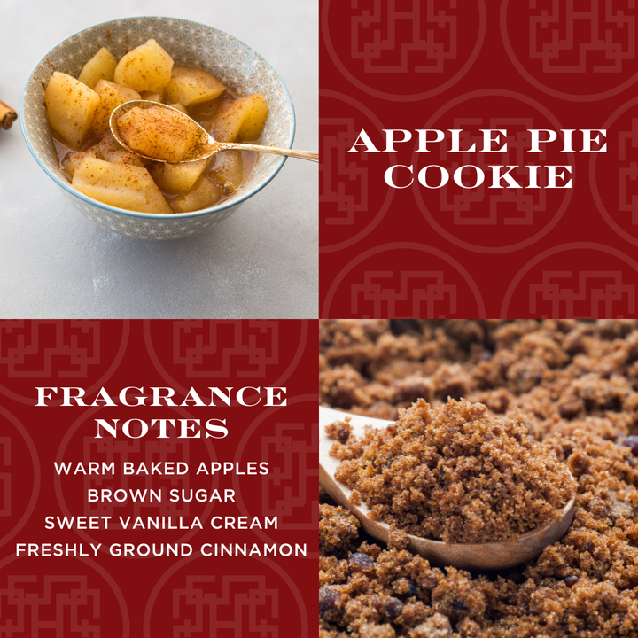 Apple Pie Cookie Candle