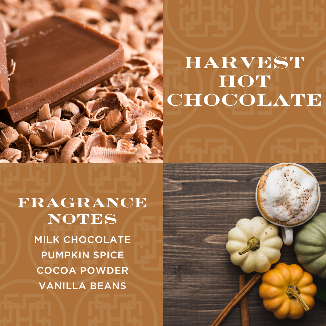 Harvest Hot Chocolate Candle