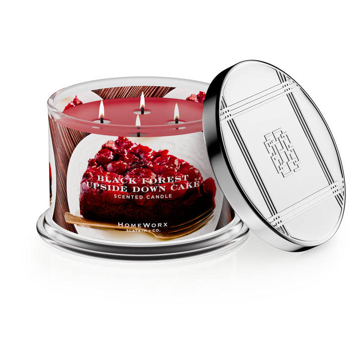 Black Forest Upside Down Cake Candle