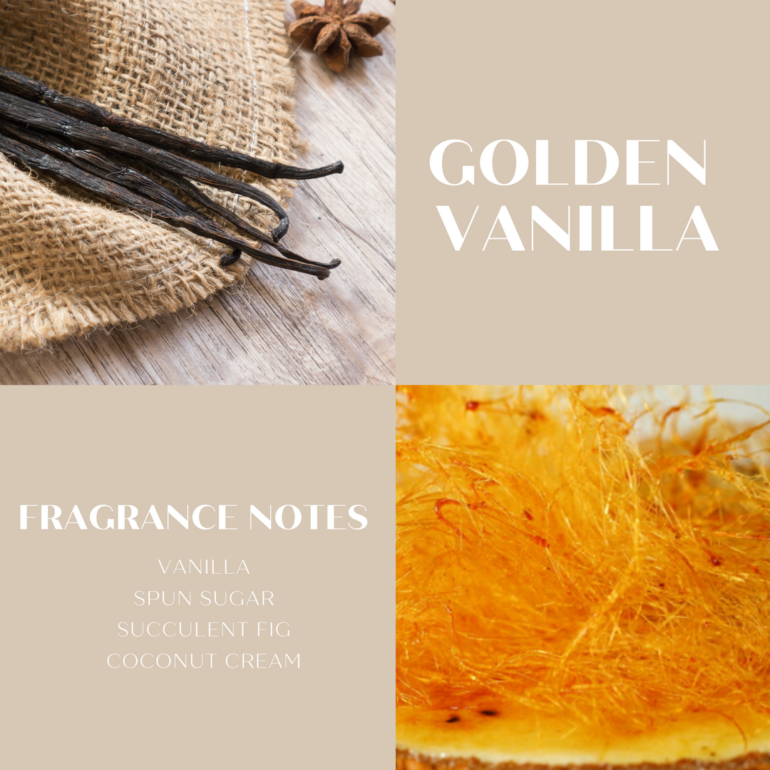 ScentWorx Golden Vanilla 3-Wick Candle