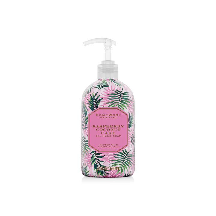 Raspberry Coconut Cake Gel Hand Soap