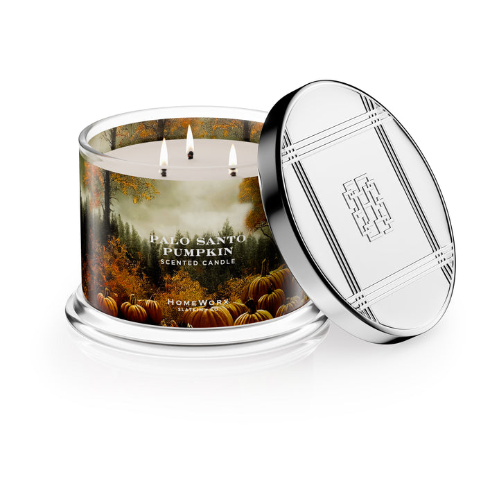 Palo Santo Pumpkin 3 Wick Candle