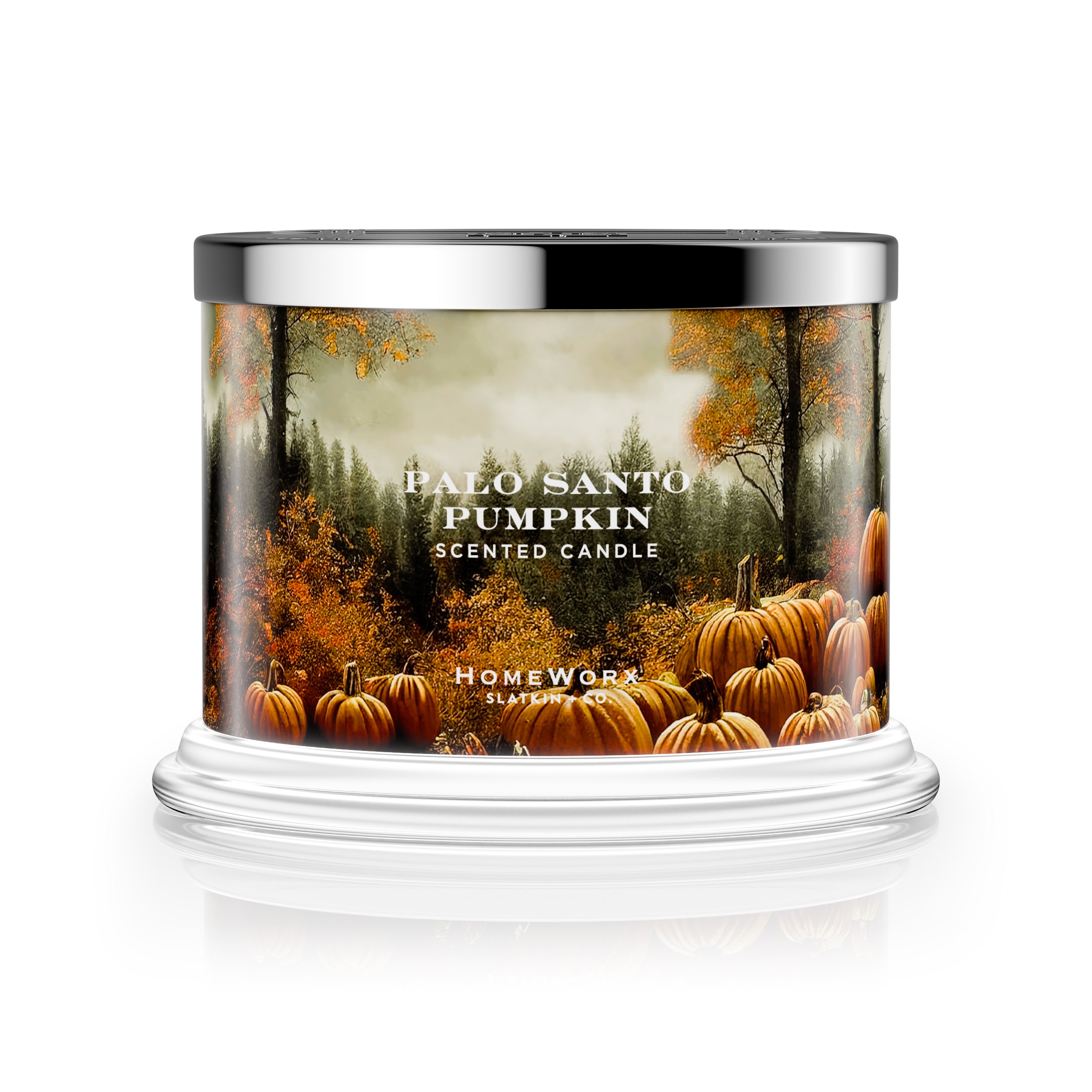 Slatkin & Co Creamy 2024 Pumpkin 3 Wick Candle