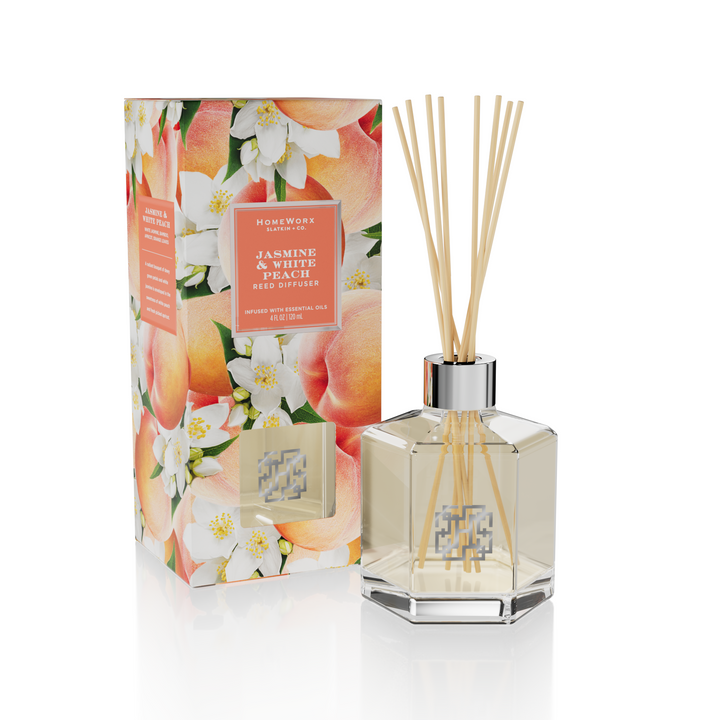 Jasmine & White Peach Reed Diffuser