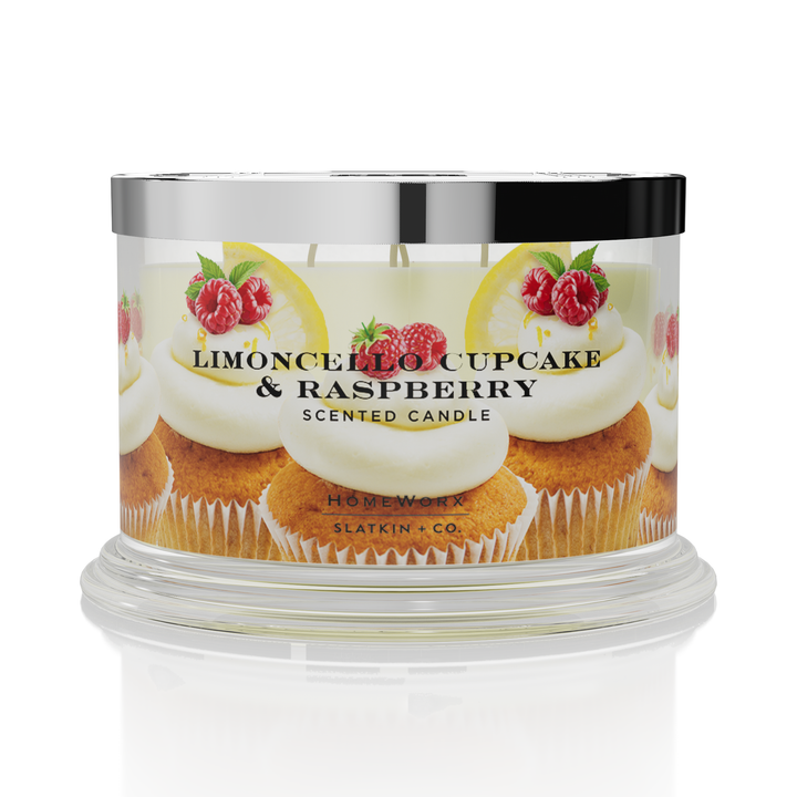 Limoncello Cupcake & Raspberry Candle