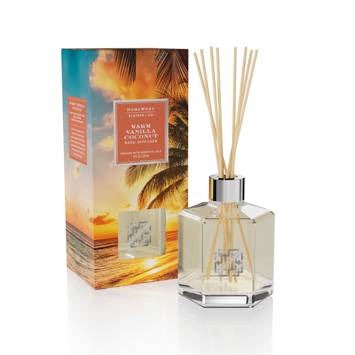 Warm Vanilla Coconut Reed Diffuser