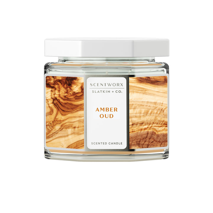 ScentWorx Amber Oud 3-Wick Candle