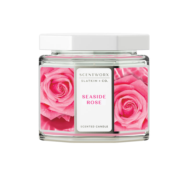 ScentWorx Seaside Rose 3-Wick Candle